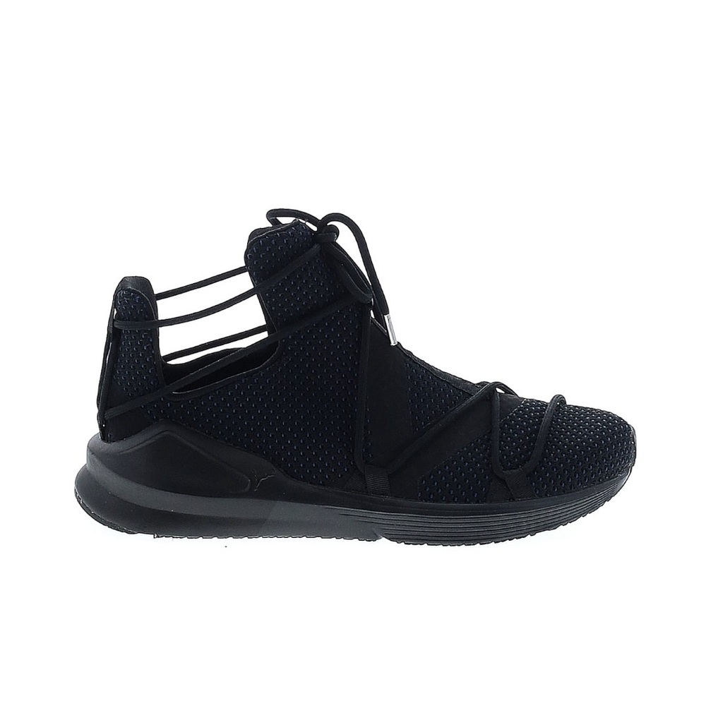 Puma Blue and Black Athletic Sneakers